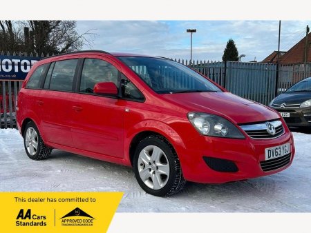 VAUXHALL ZAFIRA 1.6 16V Exclusiv Euro 5 5dr